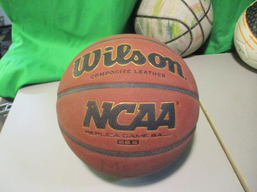 Used Wilson NCAA Replica 29.5 Game Basketball