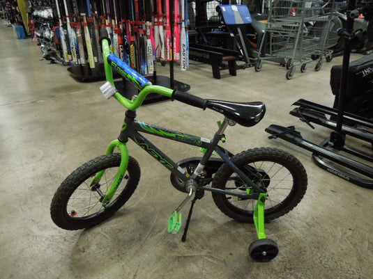 Used Next Flare 16" Kids Transition Bike with Removable Training Wheels