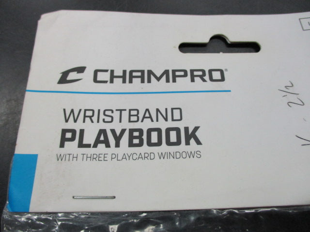 Load image into Gallery viewer, Used Champro Size Large Football Wristband PLaybook
