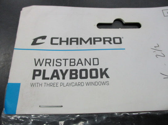 Used Champro Size Large Football Wristband PLaybook