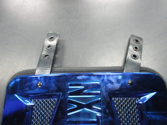 Used NXTRND Chrome Blue Adult Football Backplate (No Hardware)