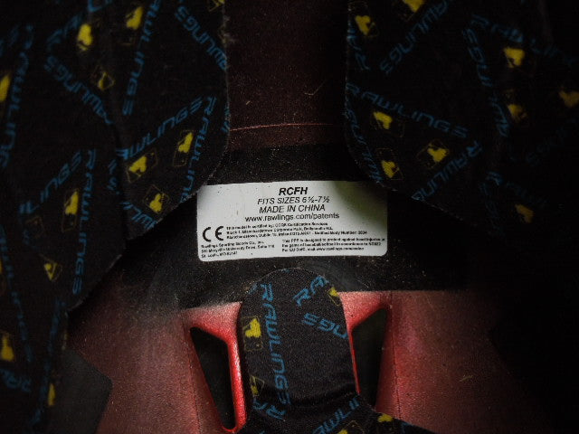 Load image into Gallery viewer, Used Rawlings RCFH Batting Helmet with Face Guard Size 6.5 - 7.5
