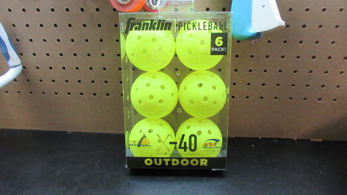 Franklin -40 Outdoor Pickleballs - 6 Pack