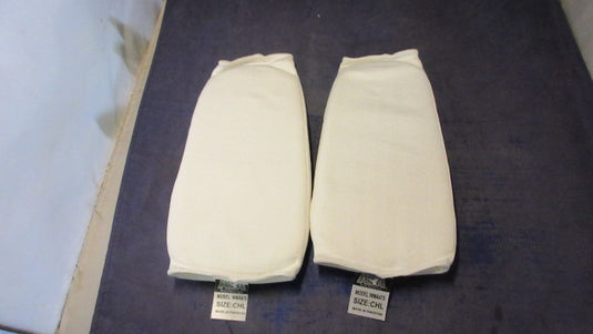 Used ATA Cloth Shin Guards Youth Size Large