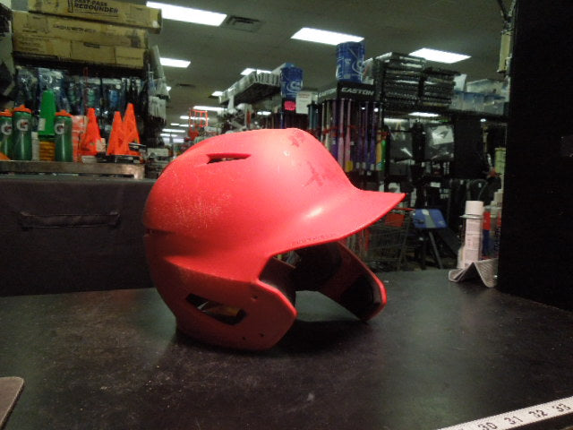 Load image into Gallery viewer, Used Evoshield Batting Helmet in Red with Jaw Guard Size ML
