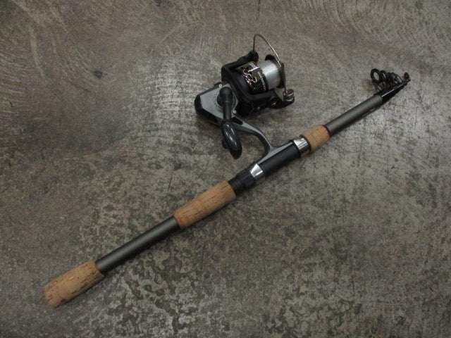 Load image into Gallery viewer, Used Ozark Trail 6'6" Collapsible Fishing Pole w/ Reel
