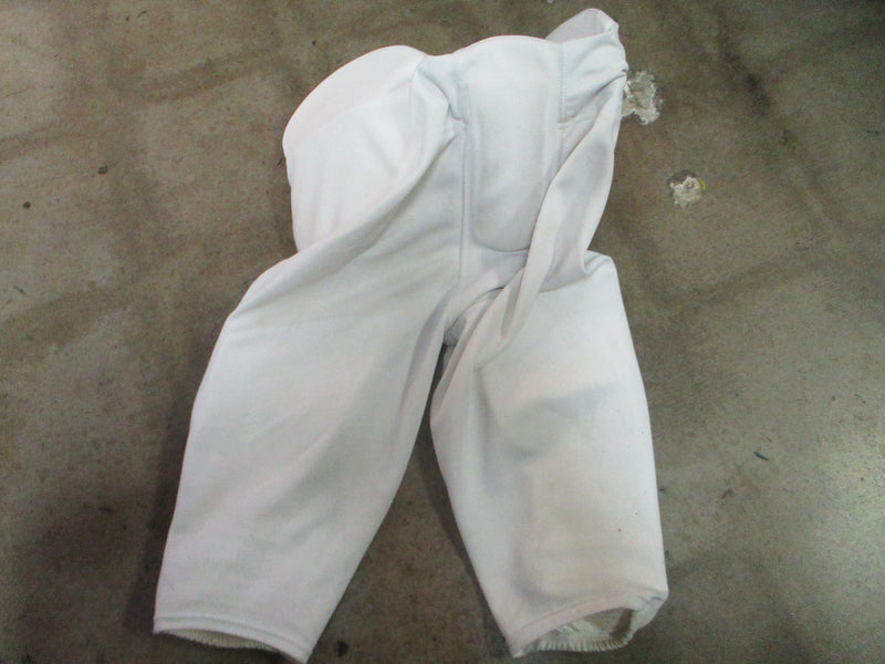 Load image into Gallery viewer, Used Schutt Adult Medium 7-Padded White Football Pant
