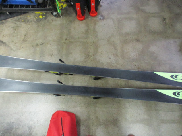 Load image into Gallery viewer, Used Salomon 160CM Pilot Skis With Salomon Bindings
