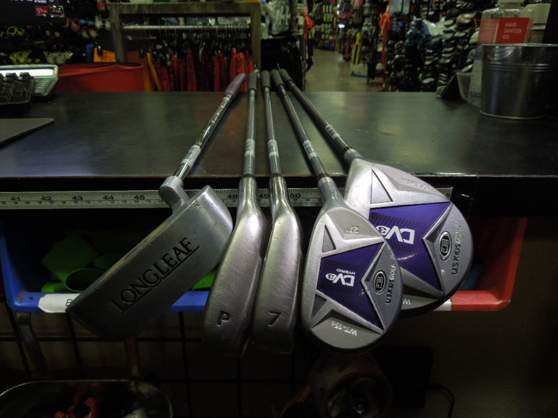 Load image into Gallery viewer, Used U.S. Kids Golf Ultralight - 54s DV3 5pc Jr. Golf Club Set with Bag
