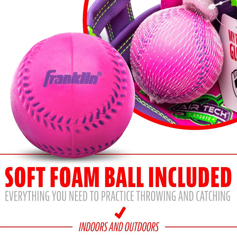 Load image into Gallery viewer, New Franklin Air Tech Adapt Series 8.5&quot; Glove -  Pink/Purple
