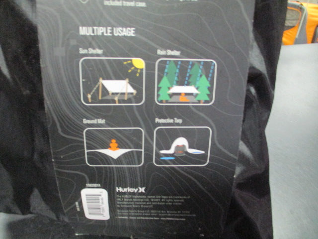 Load image into Gallery viewer, Hurley Rain poncho One Size Fits Most 55.5&quot;W x 40&quot;
