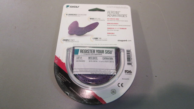Load image into Gallery viewer, Sisu Aero Next Gen Purple Punch Adult Mouth Guard

