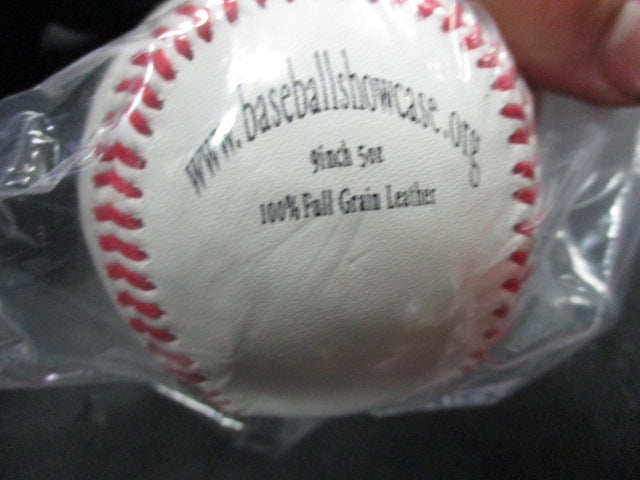 Load image into Gallery viewer, Official Baseball Showcase Full Grain Leather Baseball
