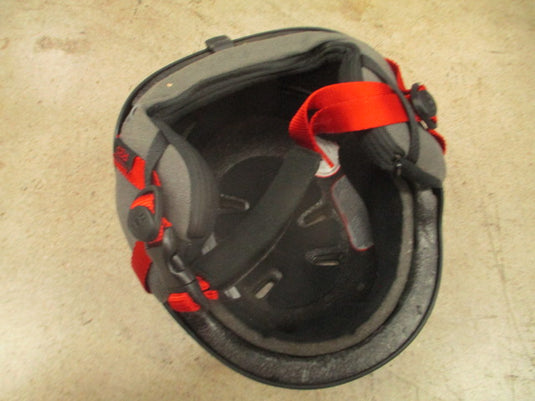 Used Red Trace Snow Helmet Size Medium