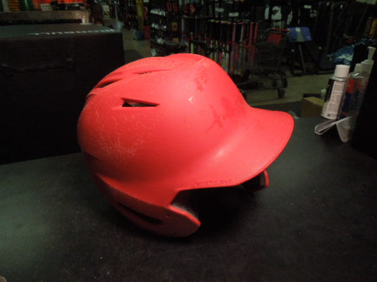 Used Evoshield Batting Helmet in Red with Jaw Guard Size ML