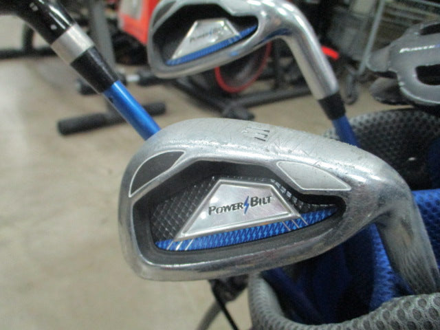 Load image into Gallery viewer, Used Power Bilt 4 Piece Junior Golf Set w/ Bag ( W, 7, Driver, Putter)
