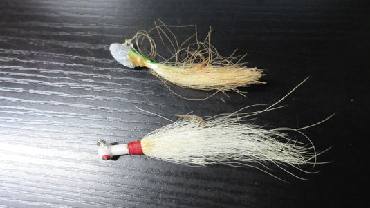 Used Buck Tail Fishing Lure - 2 Piece