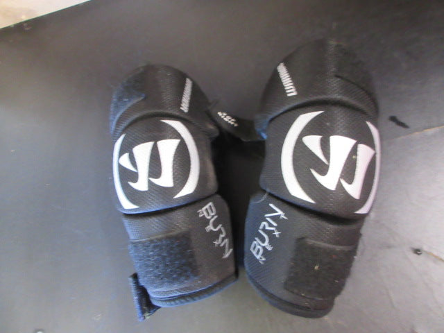 Load image into Gallery viewer, Used Warrior Burn Next Youth Lacrosse Elbow Pads - Size Youth Med
