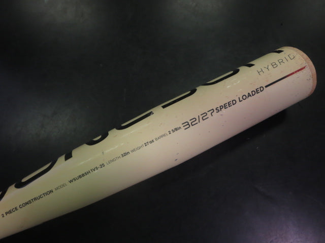 Load image into Gallery viewer, Used Warstic Bonesbr 2 Piece USA Baseball Bat 32 in 27 oz -5
