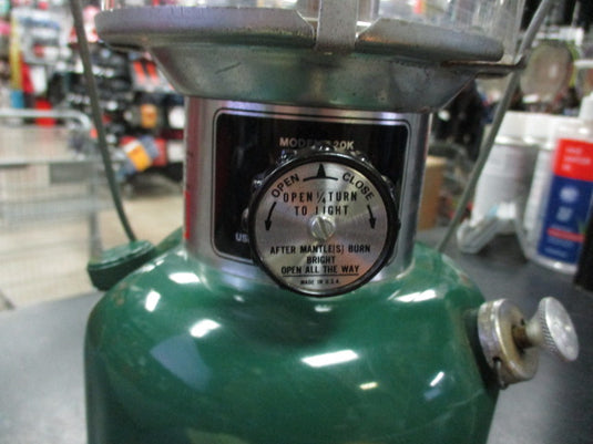 Used Coleman Model 220K 1980s Camping Lantern