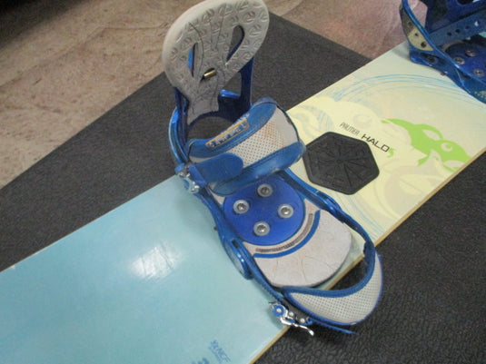 Used Palmer Halo 144CM Junior Snowboard W/ Burton Bindings