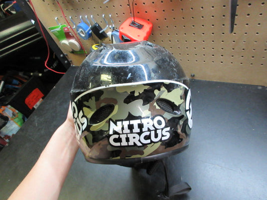 Used Nitro Circus Motorcross Helmet - Size Medium