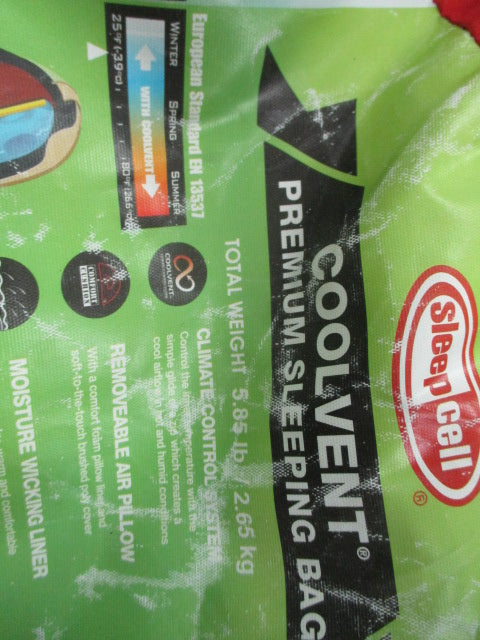 Load image into Gallery viewer, Used Sleepcell Coolvent Premium Sleeping Bag 5.85lbs 35 x 85&quot;
