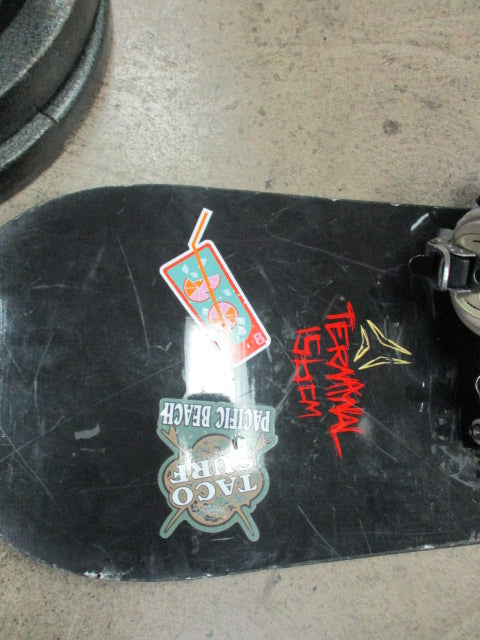 Used Atomic Terminal 156CM Snowboard W/ Technine Split T Bindings