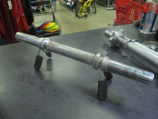 Used Standard Dumbbell Handle with Spring Locks