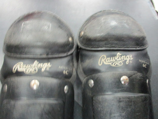 Used Rawlings Size Age 5-7 Catchers Shin Guards