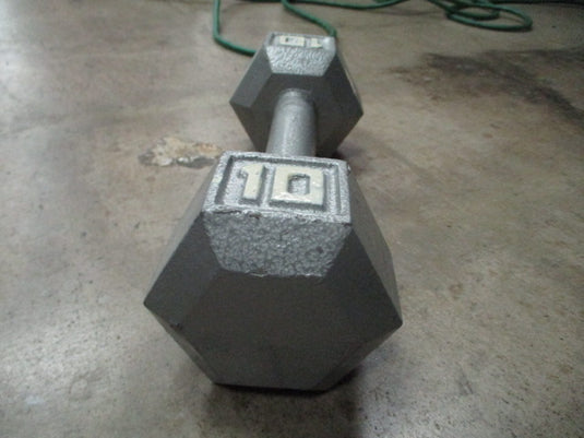Used 10lb Cast Iron Dumbbell