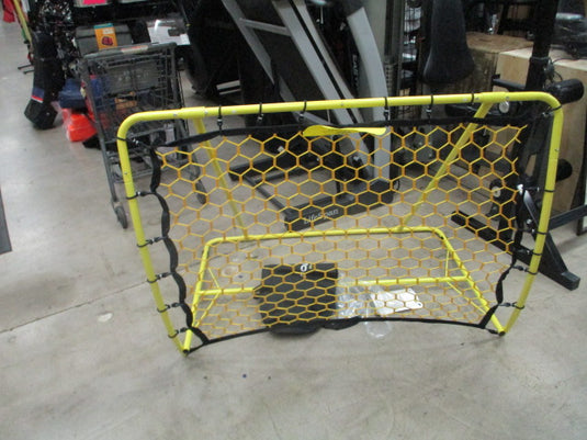 PodiuMax Soccer Rebounder Net 2 Angle Soccer Bounce Back Net for Control 4' X 3'