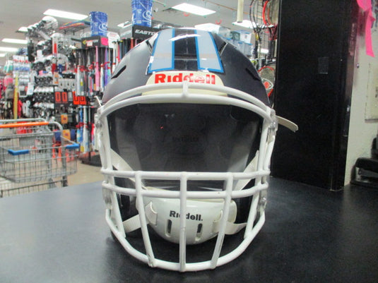 Used Riddell Speedflex in Dark Navy Size Large Football Helmet Certified 2020