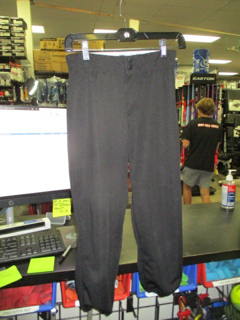 Used Soffe Intensity Pull up Softball Pants in Black Size M