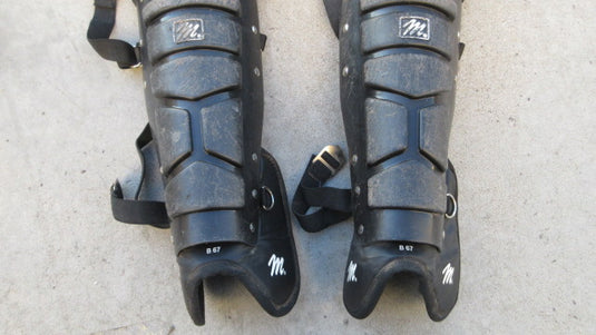 Used MacGregor Catchers Shin Guards - Youth