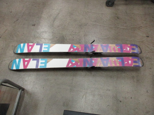Used Elan Bliss 155cm Powder Ski With Elan Bindings
