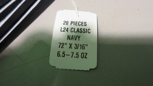 American Leather Navy Glove Lace 3/16 x 72
