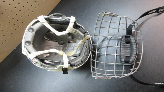Load image into Gallery viewer, Used Bauer Junior Hockey Helmet W/ Cage
