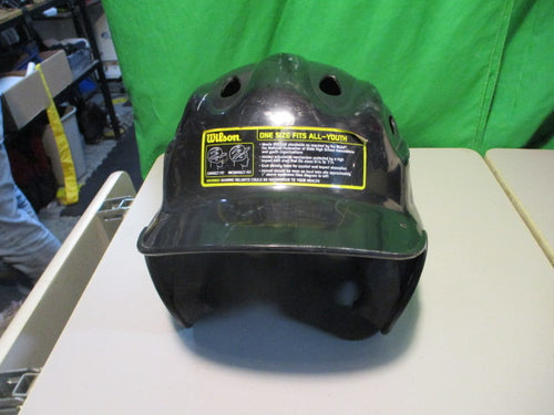 Used Wilson One Size Fits All Youth Batting Helmet