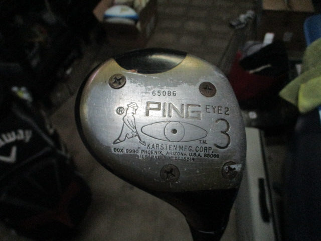 Load image into Gallery viewer, Vintage Ping EYE 2 Wood RH Graphite Shaft 3 Wood
