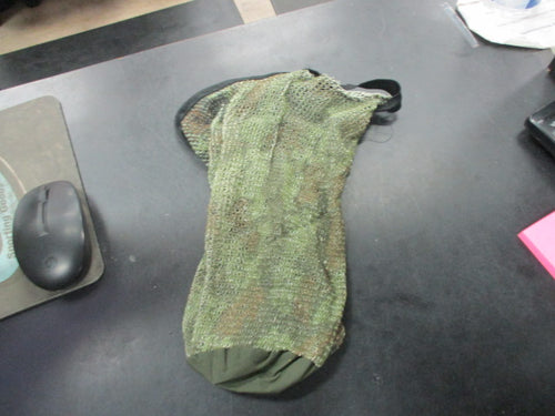 Used Camo Small Sack - Has Rip On Elastic