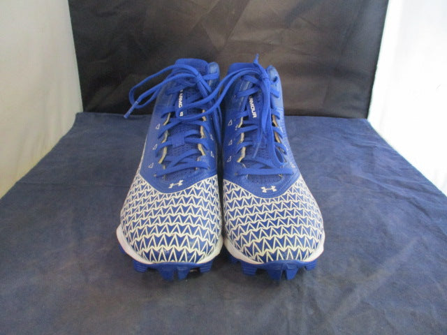 Load image into Gallery viewer, Under Armour Hammer MC High Top Cleats Youth Size 6.5 - Like New
