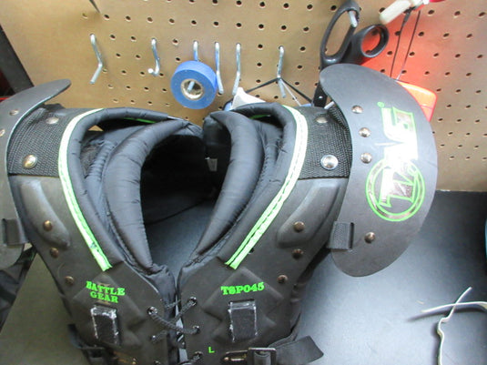 Used TAG Battle Gear II Football Shoulder Pads - Size Large