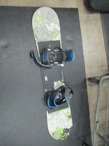 Used Burton LTR 125Cm Junior Snowboard W/ Burton Bindings