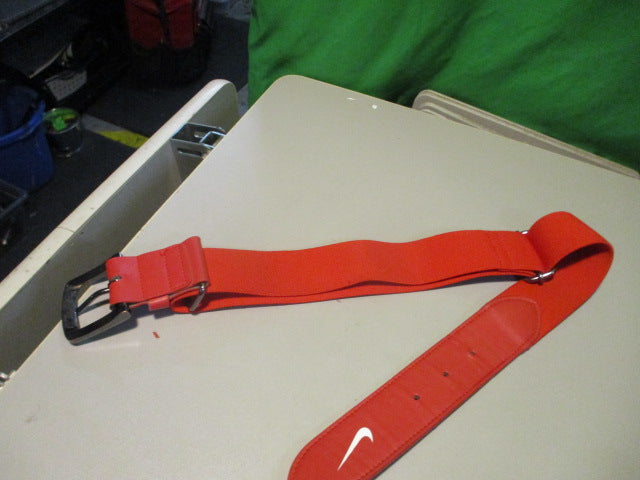 Load image into Gallery viewer, Used Nike Red Adult Baseball Belt
