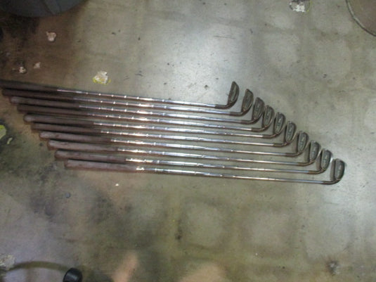 Used Ping EYE 2 Green Dot RH Beryllium IRON SET 2-PW-SW Matching Serial