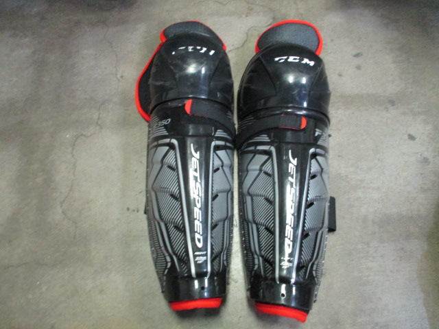 Load image into Gallery viewer, Used CCM Jetspeed 13&quot; Hockey Shin Pads
