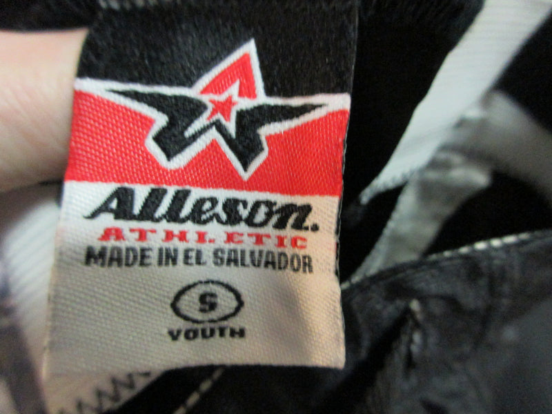 Load image into Gallery viewer, Used Alleson Black Football Pants Size Youth Small
