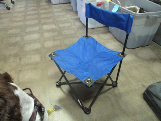 Used Kids Fold Out Chair In Blue