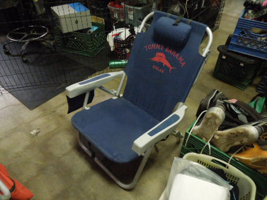 Used Tommy Baham Fold Out Beach Lounge Chair